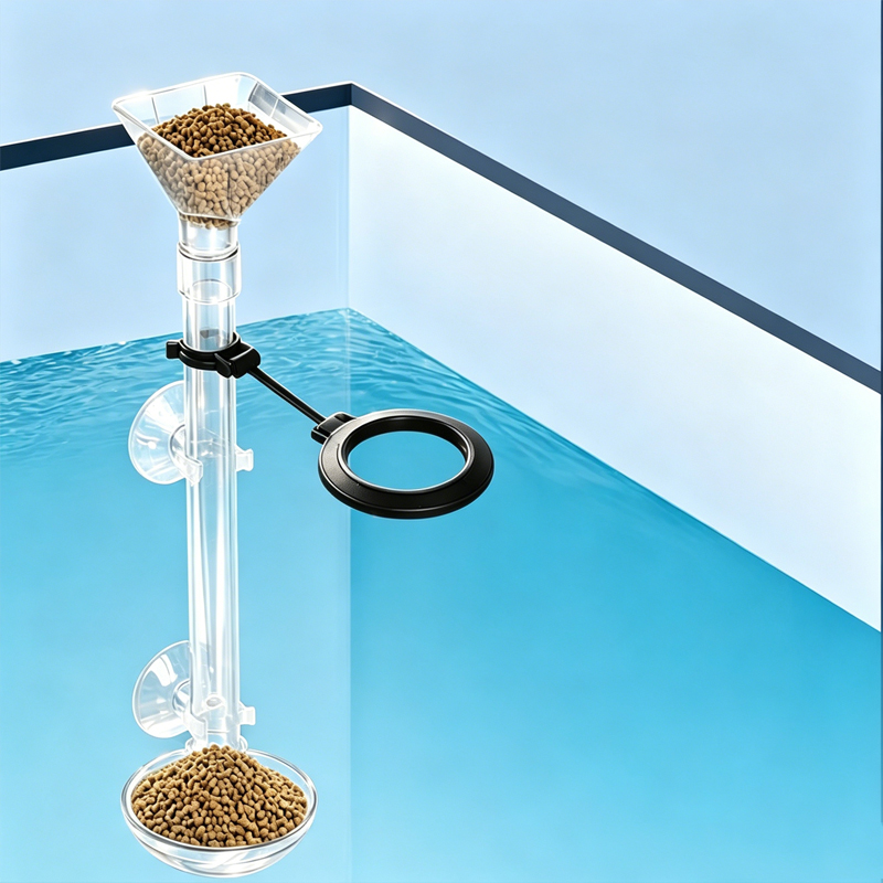 Aquarium Fertilizer - Dispenser di Cibo per Pesci in