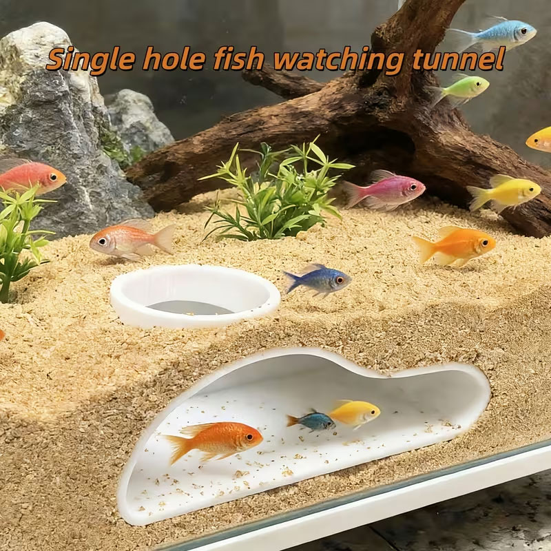 Aquarium Moss - Tunnel Nascondiglio per Pesci Apcarium |