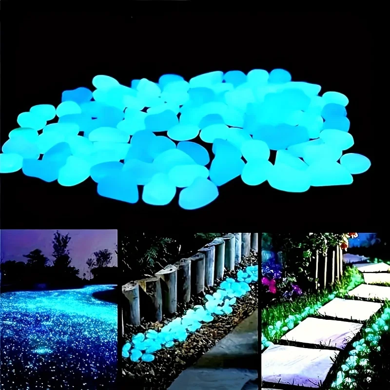 Plant Aquarium Pot - 100 pezzi di pietre luminose in