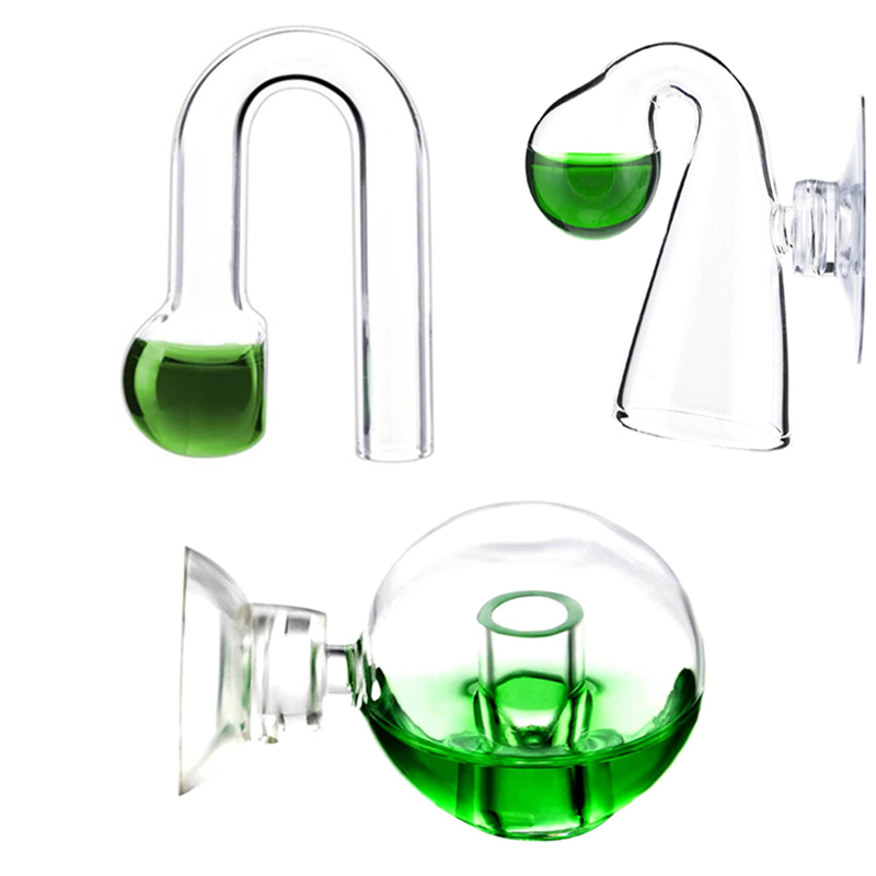 Aquarium Liquid Carbon - Vetro diffuso CO2 Drop Checker Acquario