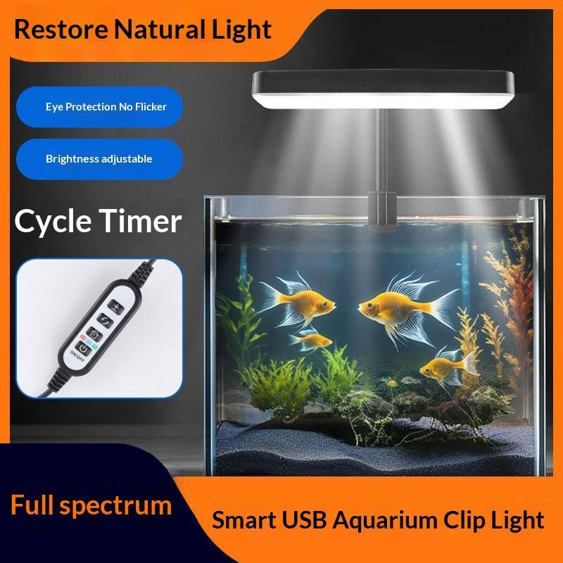 Aquarium Plant Light - Lampada LED a Spettro Completo per