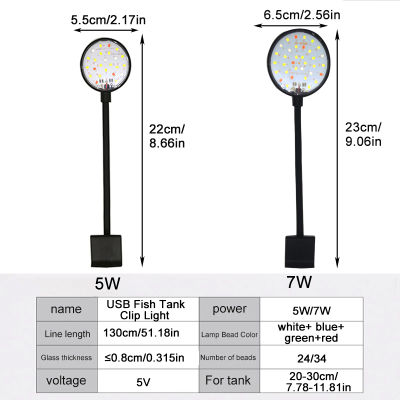 USB Acquario Lampada A LED Acq - Aquarium Plant Light recensione e prezzo