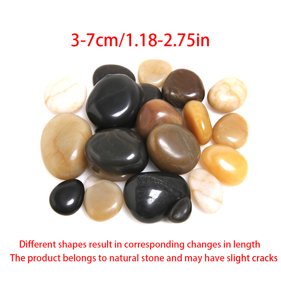 300-700g di Ciottoli di Fiume  - Plant Aquarium Pot recensione e prezzo