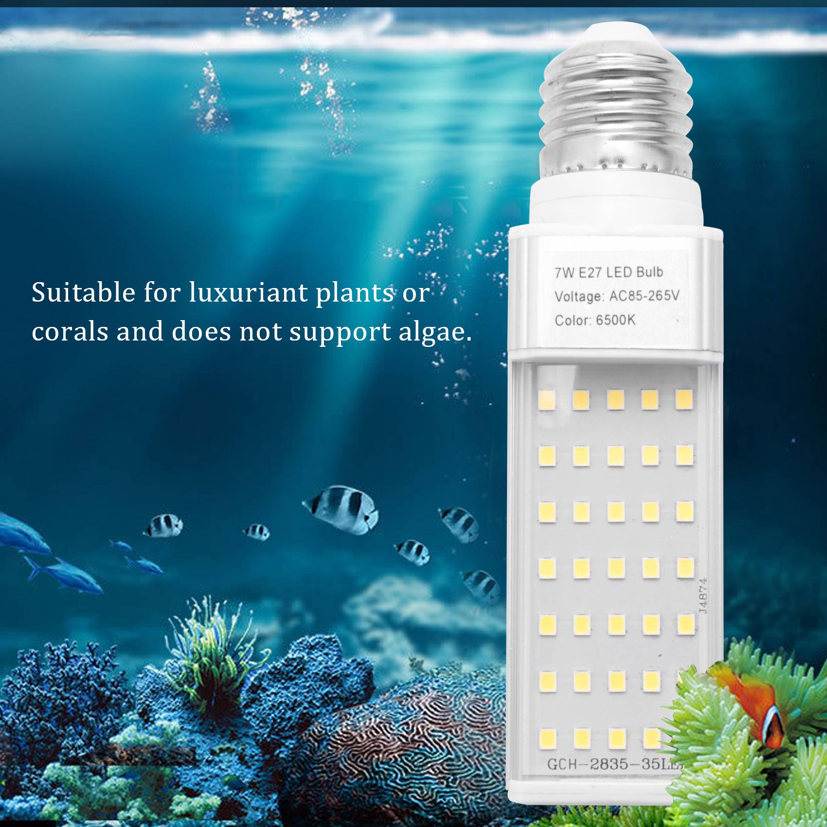 Lampada LED A56P-Fishpod Bianc - Aquarium Plant Light recensione e prezzo