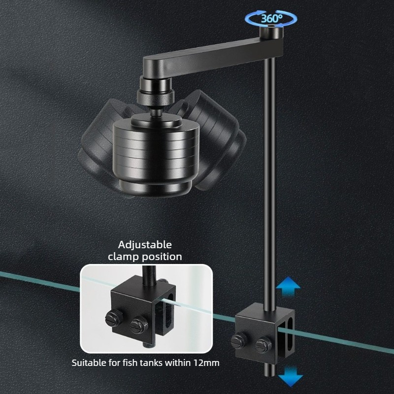 Luce LED per Acquario a 3 Colo - Aquarium Plant Light recensione e prezzo